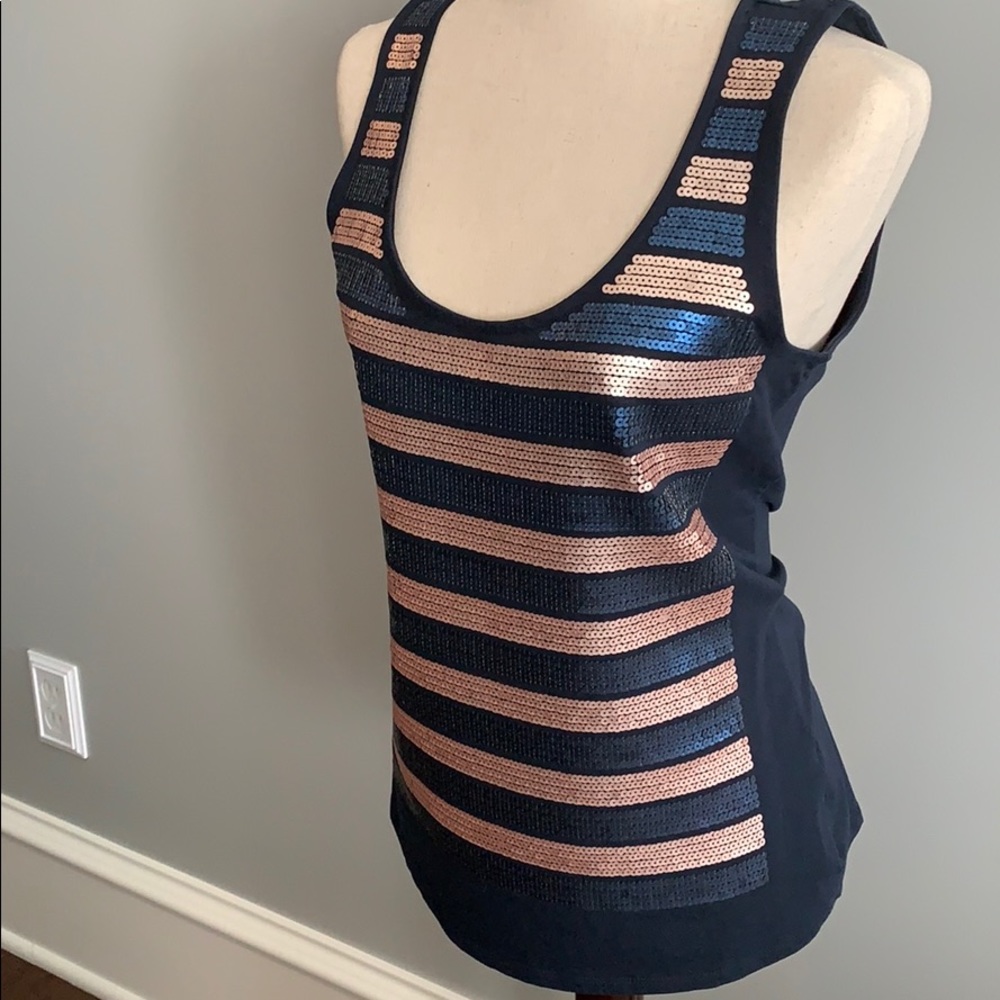 Banana Republic Sequin Tee, M